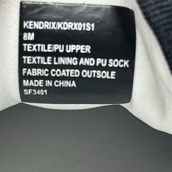 Steve Madden Kendrix Black White Lace-Up Sneakers Women’s Sz 8 New With Box - Picture 9 of 10